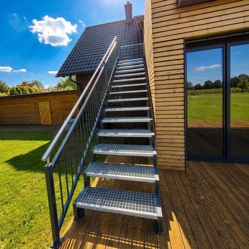 Stahltreppe nach maß - nach,