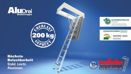 Wellhöfer bodentreppe aludrei - wellhöfer,