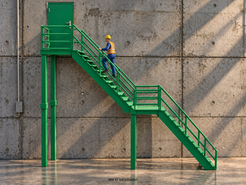 Metalltreppe industrietreppe - metalltreppe,