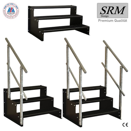 Standtreppe freistehend - , 3