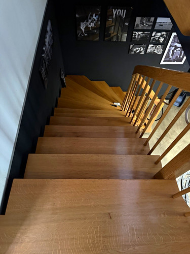 Massive eichentreppe 13 - massive, –