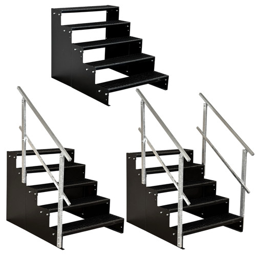 Standtreppe freistehend - , 5