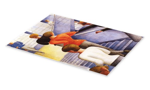 Poster bauhaustreppe oskar - -,