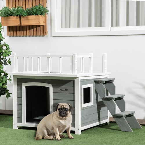 Pawhut hundehütte hundehaus - pawhut,