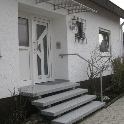 Treppenstufe aussen rosa beta - treppenstufe,