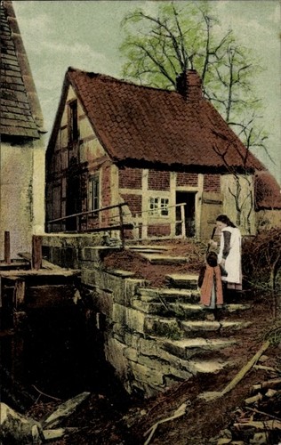 Exten rinteln der weser - ak,